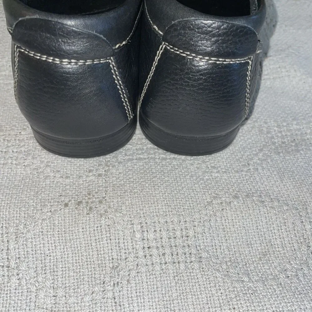 Sandro Moscoloni Men’s Casual Loafers Size 8.5 M Black Leather Going out Party